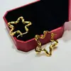 Brincos Exagerados em Forma de Estrela de Cinco Pontas Estilo Francês para Mulheres, Brincos de Estrela Exquisitos de Luxo Leve de Alta Qualidade, Brincos Versáteis, Novo Modelo do Tiktok