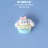 Imanes de Nevera de Cachorro de Dibujos Animados, Funda de Teléfono, Accesorios para el Cabello, Zuecos, Decoración DIY, Pegatinas de Resina
