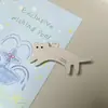 Nuevo Estilo Coreano Gato de Patas Cortas Etiqueta Dorada Gatito Colorido Versátil Pinza Lateral Flequillo de Gato Pinza para el Cabello Gato de Dibujos Animados Pinza Lateral