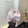 Bolsa de ombro com corrente bordada estilo coreano, moderna, 2025, nova bolsa estilo chinês, bolsa transversal portátil simples