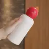 Garrafa Esportiva Pequena com Revestimento de Borracha, Copo Térmico de Aço Inoxidável 304 a Vácuo de Camada Dupla, Copo Reto Pequeno Estilo Cola