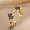 Anillo Exquisito Super Brillante de Circonita para Niñas, Lujo Accesible y Anillo de Apertura Ajustable de Gama Alta, Baño de Oro Real Simple