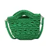Bolso Tejido de Moda Transfronterizo Modelo Más Vendido del Año 2026 Nuevo Estilo Vacaciones en la Playa Bolso Cruzado de Hombro para la Playa