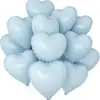 Globos de Papel de Aluminio en Forma de Corazón 12 Piezas Transfronterizos Globos para el Día de San Valentín Flotando en el Aire Globos de Helio Artículos de Decoración para Cumpleaños