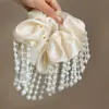 Pulseira de Couro Estilo Coreano Anel de Cabelo Dupla Face de Cristal Simples Distinto Ins Celebridade da Internet Estilo Mori Namorada Mulheres Rabo de Cavalo Pulseira de Couro