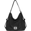 Otoño 2026 Nuevo Bolso Plateado Bolso Tote Bolso de Hombro de Nylon para Mujer Estilo Coreano Bolso de Niña Bolso de un Solo/Doble Hombro