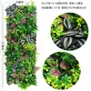 Decoración de pared de plantas artificiales flores, césped artificial, plantas verdes artificiales, girasoles falsos, pared de fondo, pared de imágenes, pared de flores