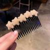 Accesorios para el cabello de niños flequillo artefacto para acabar con el cabello suelto peinado clip para la cabeza Peines flequillo cabello suelto peines clip para el cabello de niñas tocado para mujeres