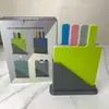 Cocina Hogar Clasificación Tabla de Cortar Juego de Cuatro Piezas Juego de Tablas de Cortar de PP Tabla de Cortar de Plástico Grado Alimenticio Suplemento Alimenticio para Bebés Tabla de Cortar