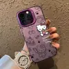 Case para Celular 18Promax Morango Bolo Kt Cat Maçã Personalizado PC Rígido Modelo para Meninas Iphone17 com Alto Valor Estético