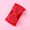 Amazon Venta Caliente Banda para el Cabello para Niños Bebé Jacquard Nylon Lazo Borde Ancho Banda para el Cabello para Bebé Diadema de Doble Lazo