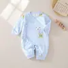 Mameluco para bebé para otoño e invierno, mameluco sin costuras de manga larga, conjunto cálido acolchado de mariposa para recién nacido, ropa para recién nacido