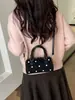 Bolso de Mano con Forma de Almohada de Moda para Mujer 2026 Nuevo Estilo Bolso de Mano Tipo Bola de Bolos Textura de Moda Bolso de Hombro Único Cruzado