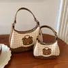 Transfronterizo 2026 Verano Nueva Moda Bolso Versátil Estilo Chica Dulce y Cool Bordado de Dibujos Animados Exquisito Portátil Bolso Dumpling