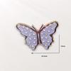 Nuevo Diamante Completo Color Caramelo Resina Mariposa DIY Funda para Teléfono Móvil Accesorios de Belleza Zuecos Suministros Decorativos Colores