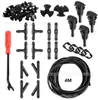 Kit de Boquillas Limpiaparabrisas Delanteras 52 en 1 Conector de Manguera de Fluido 4805742Ab, 5116079Aa