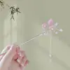 Nuevos Accesorios para el Cabello con Borlas de Flores Estilo Chino Pasador Joyería de Alto Nivel Estilo Antiguo Pasador Pasador Tocado Accesorios para Han Dynasty Cheongsam