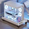 Soporte móvil universal para torre de computadora de escritorio, base ajustable en altura, ventilado, disipador de calor, a prueba de humedad, para gabinetes Sunshen