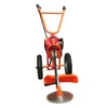 Cortador de grama tipo empurrar capinador enxada a gasolina cultivador aparador de grama aparador de grama de pomar aparador de grama móvel