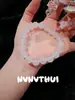 Luz de Luna Blanca Fría, Nuevo Estilo Chino, Pulsera de Ágata Natural de Alta Transparencia Hielo, Sensación de Alta Gama, Pulsera de Ágata Congelada Lichi