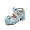 ZapatosLolita nuevos de comercio exterior transfronterizo para primavera y otoño, 28-48, hebilla baja con cordones de lazo dulce