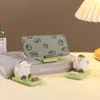 Soporte Creativo de Pistacho de Dibujos Animados para Escritorio, Tableta y Teléfono, Adorno de Escritorio para Mejorar el Ánimo, Gadget de Oficina para Ver Series