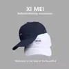 Sombrero Popular Ins Primavera y Verano Letras Bordadas Brxtn Etiqueta Redonda Gorra de Béisbol Femenina Estilo Coreano Estudiante Calle Gorra de Béisbol