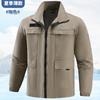 Traje de Ropa de Trabajo de Verano, Transpirable, Absorbente de Sudor, Transpirable y Resistente al Desgaste Traje para Hombre, Cuello Alto, Traje Casual de Protección Laboral al Aire Libre para Reparación de Automóviles