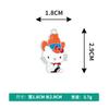 Acessórios Acessórios DIY Estilo Coreano Pingente Único Padrão de Gato Desenho Animado Liga com Gotejamento de Óleo Colar Pulseira Pequenos Pingentes Acessórios