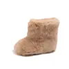 Botas de Nieve Calientes con Forro de Felpa para Niñas 2026 Otoño/Invierno Nuevo Estilo Moda para Niñas Botines Cortos de Media Caña Botas Casuales de Algodón para Niños