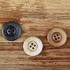 Nuevo Clásico de Resina de Ala Ancha Vintage Nicho Abrigo, Suéter, Cárdigan, Chaqueta, Pantalones Simples Versátiles con Botones