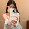 Adequado para Capa de Celular Huawei Pura80 Ultra, Estilo Coreano Ins de Alta Qualidade, Desenho Criativo de Elefante Inglês de Desenho Animado Huawei