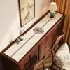 Nuevo tapete protector para encimera de zapatero estilo chino, tapete para mesa de mueble de TV de alta gama estilo chino, mantel para mesa de cabinet lateral de entrada