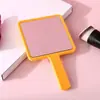 Espejo Transmisión en Vivo Espejo de Mano Espejo de Maquillaje Portátil Colocar en Escritorio Espejo Pequeño DIY Espejo de Bolsillo Mini Espejo de Tocador