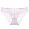 Ropa interior sexy de encaje transfronterizo, francesa, ultradelgada, transpirable, de talla grande, con entrepierna de algodón, cadera, calzones de talle bajo
