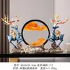 Novo Ornamento de Areia Movediça Chinês Sala de Estar Entrada Armário de Vinho Armário de TV Decoração de Veado Artesanato Presente Presente de Inauguração Presente Prático para Outros