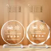 Troféu de Cristal do Ano do Cavalo Feito Sob Medida Criativo de Alto Padrão Reunião Anual da Empresa Competição de Funcionários Premiação Prata Outros Outros