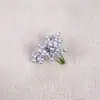 Decoración Artificial Navideña Bayas Pequeñas Espuma Partículas Pequeñas Material Hecho a Mano DIY Accesorios para Guirnaldas Decoraciones Accesorios