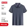 Camisa polo fina ropa de trabajo estampado bordado manga corta verano camisa cultural para hombres y mujeres camisa publicitaria al por mayor