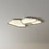 Luminária de Teto Nuvem Amor Vermelho para Casa, Luz Principal Simples para Sala de Estar, Luminária de Teto Bauhaus Minimalista para Sala de Estar com Proteção para os Olhos, Ferro, Outros