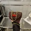 2026 Moda Tendência Casual Estilosa Simples Doce Feminina Corrente Mini Ombro Transversal Pequena Quadrada Bolsa