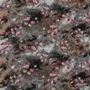 Tecido Jacquard Floral Estilo Pintura a Óleo Multicor Personalizado Fio Tingido Jacquard Terno Estilo Chinês Meia Saia Toalha de Mesa Capa de Sofá