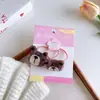 Diadema de Animales Suave y Linda de Dibujos Animados para Niños Tela Bordada Banda Elástica Alta para el Cabello Cuerda para el Cabello de Doble Cola Elástico Diadema