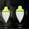 Boia de Pesca Eletrônica para Carpa Cabeçuda, Acessórios para Boia de Pesca, Indicador de Mordida Boia de Pesca que Muda de Cor