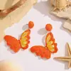 Pendientes Florales Grandes de Rafia Estilo Vacacional Junto al Mar Populares de Lujo Ligero Pendientes de Estrella de Mar Pendientes Elegantes de Nicho