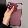 Adequado para iPhone 18 Pro Max, capa de telefone magnética com acabamento fosco, capa protetora anti-queda de quatro cantos Apple 17 15