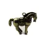 Novo Chaveiro de Cavalo Sólido de Latão para Sucesso Pingente de Carro Enfeites de Couro para Pendurar em Bagagem Venda por Atacado