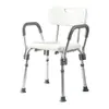 Silla de Ducha de Aleación de Aluminio Personalizada Taburete Antideslizante para Baño Taburete de Ducha para Personas Mayores Ajustable en Altura Silla de Ducha para Mujeres Embarazadas Taburete de Baño