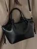 Bolsa de Ombro Transversal Casual Simples Moda Retrô Textura Tendência Cor Sólida Ins para o Trabalho Nova Coleção Primavera 2026