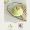 Regresando Lentamente al Pasado - Tapa de Manzana de Cerámica, Exquisita Forma de Manzana 3D, Tapa de Taza Creativa, Tapa de Vaso de Agua de Nicho a Prueba de Polvo